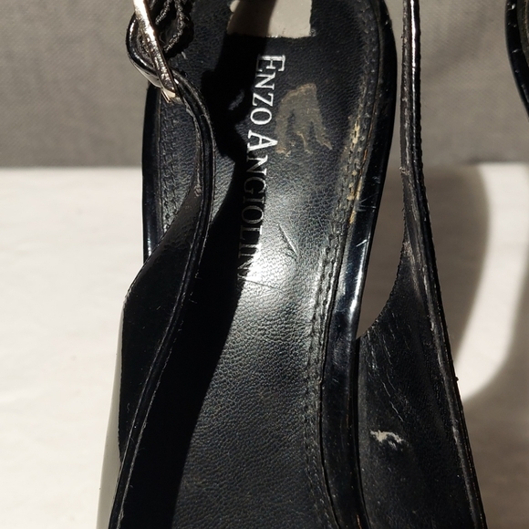 Enzo Angiolini platform Slingback 5 inch heels 8.5 - Picture 8 of 9